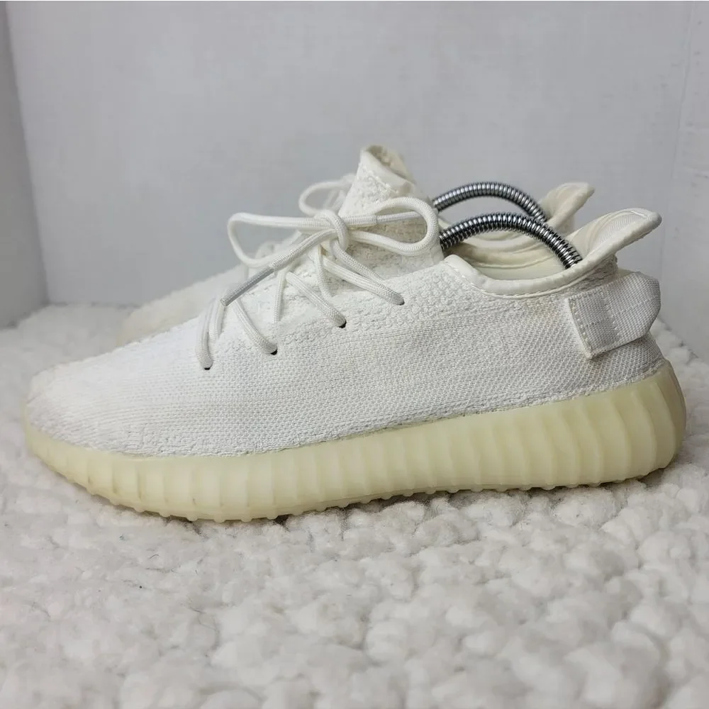 Adidas Yeezy Boost 350 V2 Cream White CP9366 Men 8.5 Triple WhiteClassic triple